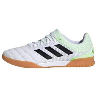 adidas Copa 20.3 Sala IN Fu&szlig;ballschuh Fu&szlig;ballschuhe Herren Cloud White / Core Black / Signal Green