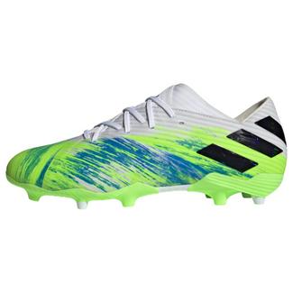 adidas Nemeziz 19.2 FG Fu&szlig;ballschuh Fu&szlig;ballschuhe Herren Cloud White / Core Black / Signal Green