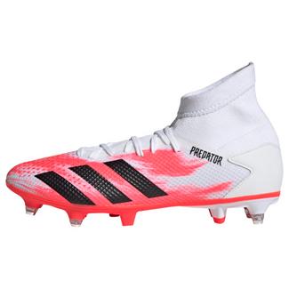 adidas Predator 20.3 SG Fu&szlig;ballschuh Fu&szlig;ballschuhe Herren Cloud White / Core Black / Pop