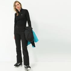 Rückansicht von Maier Sports Vroni Skihose Damen schwarz