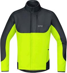 GOREWEAR GORE-TEX C5 GWS Thermo Trail Fahrradjacke Herren black-neon yellow