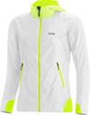 GOREWEAR R5 Infinium Laufjacke Damen - white-neon yellow