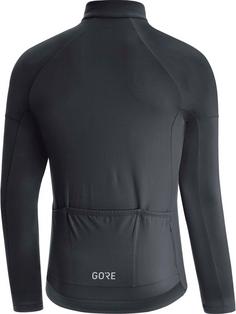 Rückansicht von GOREWEAR C3 Thermo Fahrradtrikot Herren black