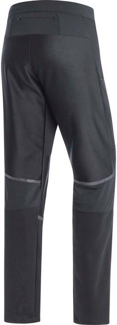 Rückansicht von GOREWEAR GORE-TEX R5 Infinium Laufhose Herren black