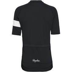 Rückansicht von Rapha Core Jersey Fahrradtrikot Herren anthracite
