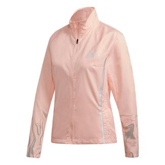 adidas Glam On Jacke Funktionsjacke Damen Haze Coral / Reflective Silver