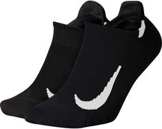 Nike Multiplier Laufsocken black-white