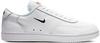 Nike Court Vintage Sneaker Herren - white-black-total orange