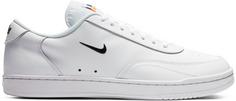 Nike Court Vintage Sneaker Herren white-black-total orange