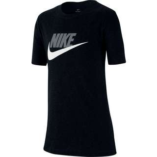 Nike NSW FUTURA ICON T-Shirt Kinder black-lt smoke grey