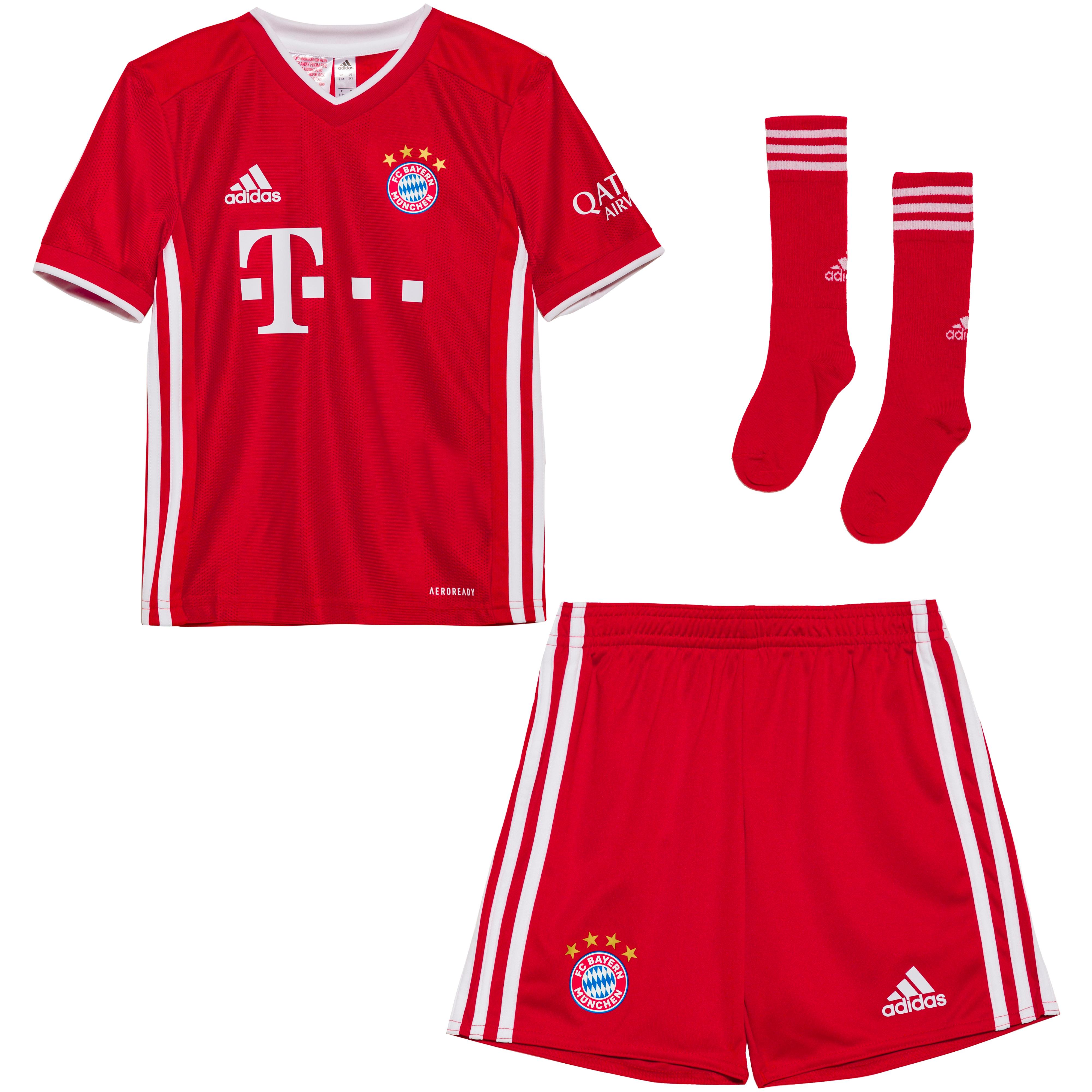Image of adidas FC Bayern 20/21 Heim Minikit Trainingsanzug Kinder