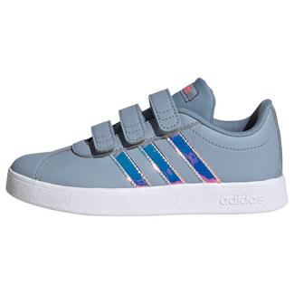 adidas VL Court 2.0 Schuh Sneaker Kinder Tactile Blue / Tactile Blue / Signal Pink