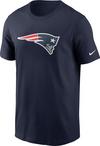 Nike New England Patriots T-Shirt Herren - college navy