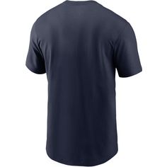 Rückansicht von Nike Seattle Seahawks T-Shirt Herren college navy