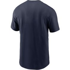 Rückansicht von Nike New England Patriots T-Shirt Herren college navy