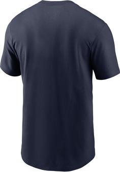 Rückansicht von Nike New England Patriots T-Shirt Herren college navy