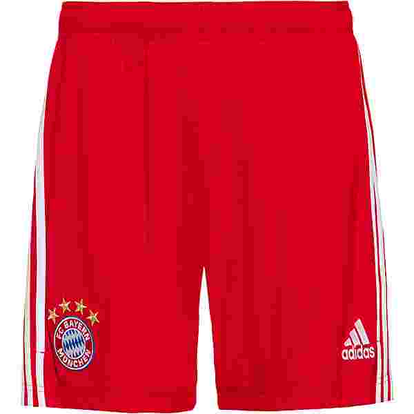 adidas FC Bayern 20/21 Heim Fußballshorts Herren fcb true red