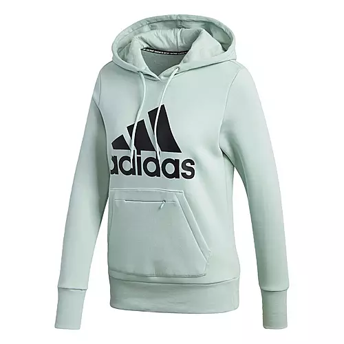 Adidas Badge Of Sport Pullover Fleece Hoodie Hoodie Damen Grun Im Online Shop Von Sportscheck Kaufen