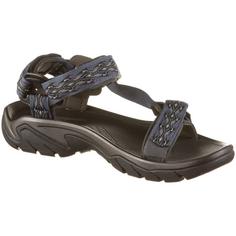 Rückansicht von Teva Terra FI 5 Universal Outdoorsandalen Herren madang blue