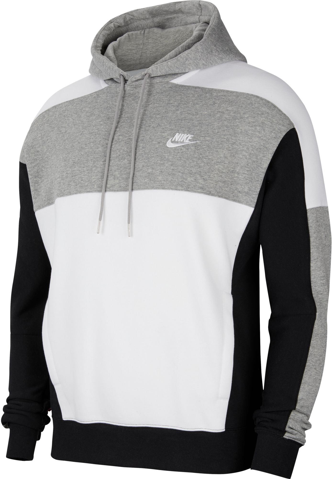 nike black and gray hoodie