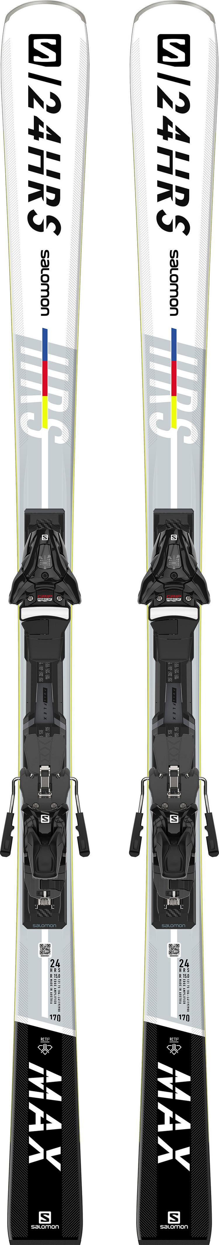 Salomon Salomon 24 HOURS MAX + Z12 GW All-Mountain Ski - white-black - 0 | SportScheck