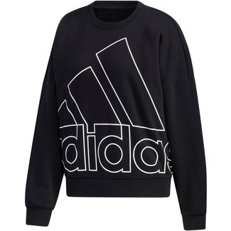 Pullover & Sweats für Damen Neuheiten 2020 von adidas im adidas Sweatshirt Damen white black im Online Shop von