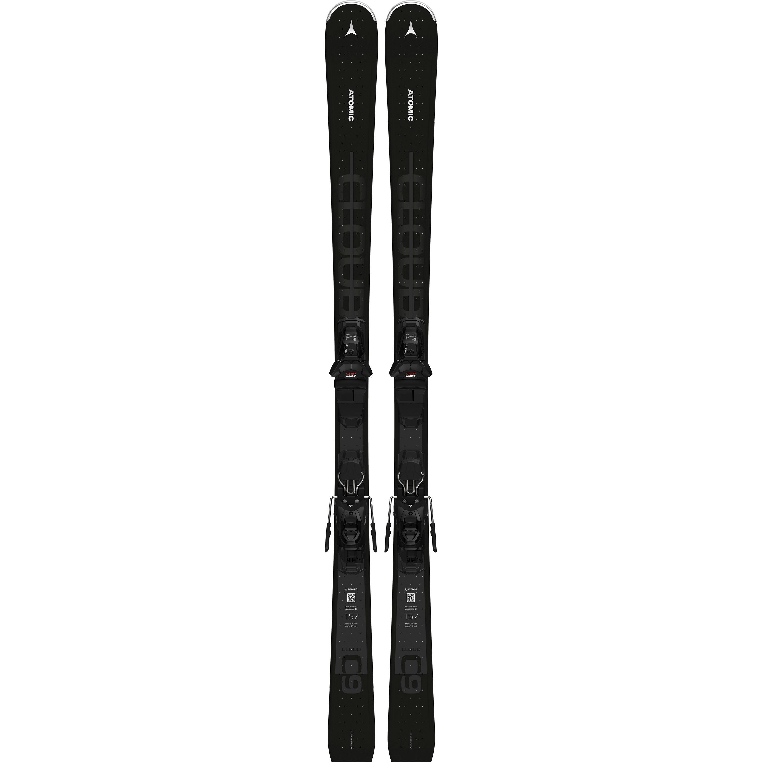 Image of ATOMIC CLOUD 9 + M 10 GW BLACK Carving Ski Damen