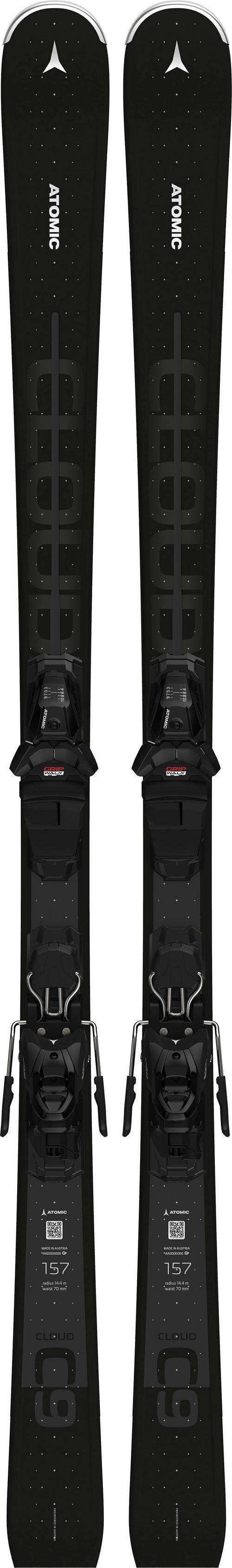 ATOMIC CLOUD 9 + M 10 GW BLACK Carving Ski Damen