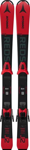ATOMIC REDSTER J2 100-120 + C 5 GW All-Mountain Ski Kinder - red-black