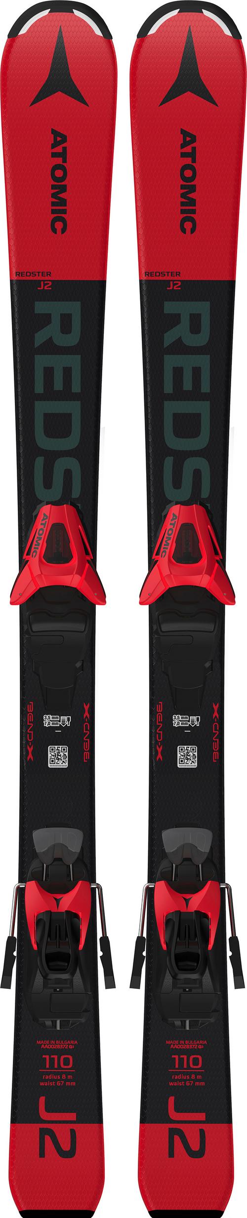 ATOMIC REDSTER J2 100-120 + C 5 GW All-Mountain Ski Kinder