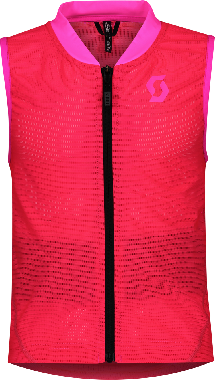 SCOTT SCOTT AirFlex Jr Vest Protektorenweste Kinder - high viz pink - 0 | SportScheck
