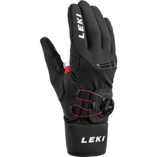 Handschuhe schwarz Trigger Gloves Finger-/ Skihandschuhe LEKI Shark XC 