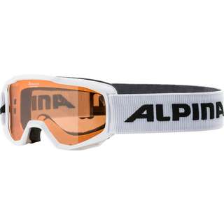 ALPINA PINEY Skibrille Kinder white