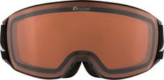 Rückansicht von ALPINA NAKISKA Skibrille black matt