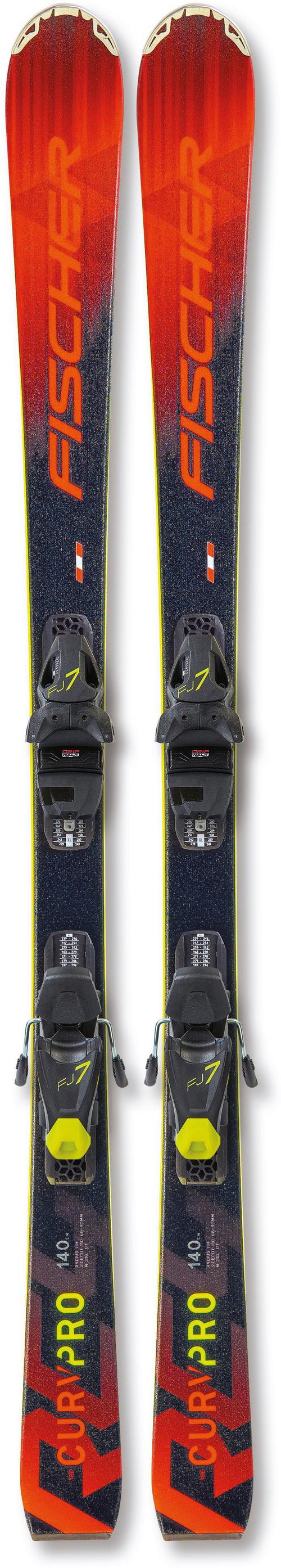 Fischer RC4 THE CURV PRO SLR  + FJ7 AC Carving Ski Kinder