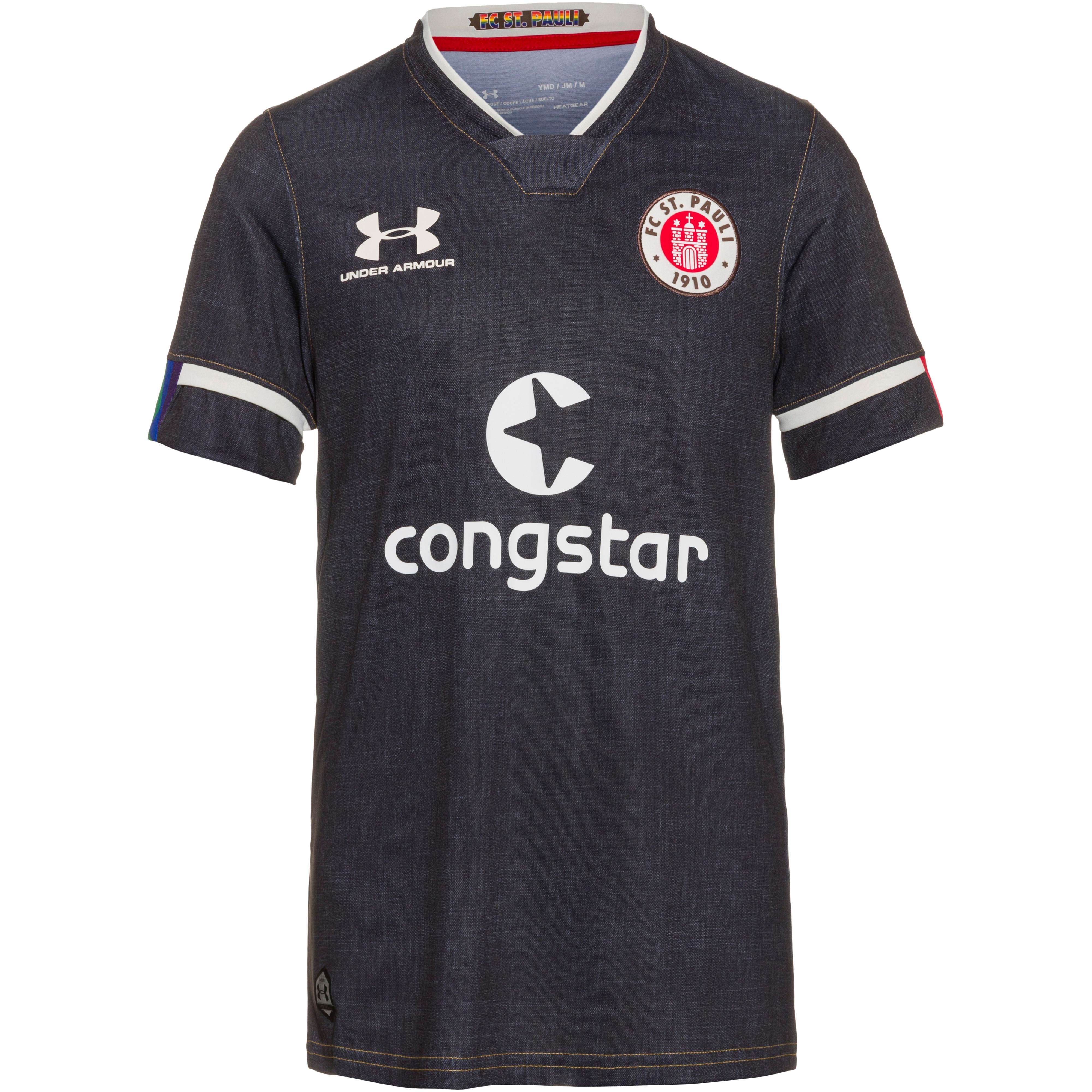 Image of Under Armour FC St. Pauli 20/21 3rd Trikot Kinder