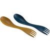 Light my Fire Spork little BIO 2-pack Campinggeschirr - mustyyellow-hazyblue