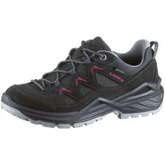 Lowa GTX SIRKOS EVO LOW Wanderschuhe Damen anthrazit-beere