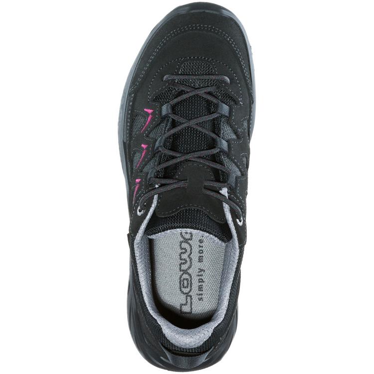 Lowa Lowa SIRKOS EVO LOW Wanderschuhe Damen - anthrazit-beere - 0 | SportScheck