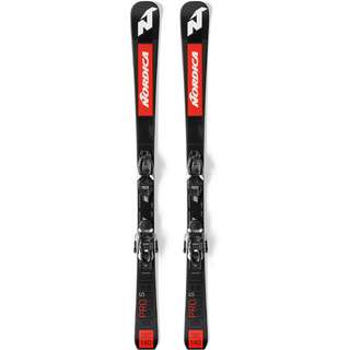 Nordica DOBERM.COM.PRO S FDT+JR 4.5 All-Mountain Ski Kinder black-red