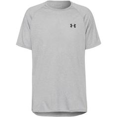 Under Armour Tech 2.0 Funktionsshirt Herren steel light heather-black