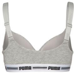 Rückansicht von PUMA BH Damen grey melange