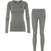 Odlo PERFORMANCE EVOLUTION LIGHT W&auml;scheset Damen - steel grey - graphite grey