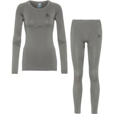 Odlo PERFORMANCE EVOLUTION LIGHT Wäscheset Damen steel grey graphite grey