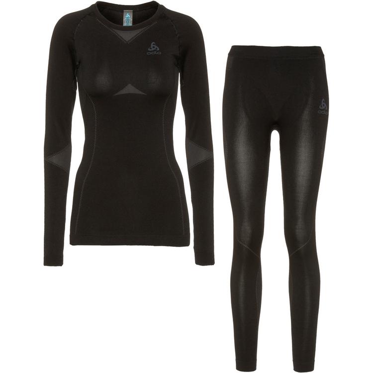 Odlo Odlo PERFORMANCE EVOLUTION LIGHT W&auml;scheset Damen - black-graphite grey - 0 | SportScheck