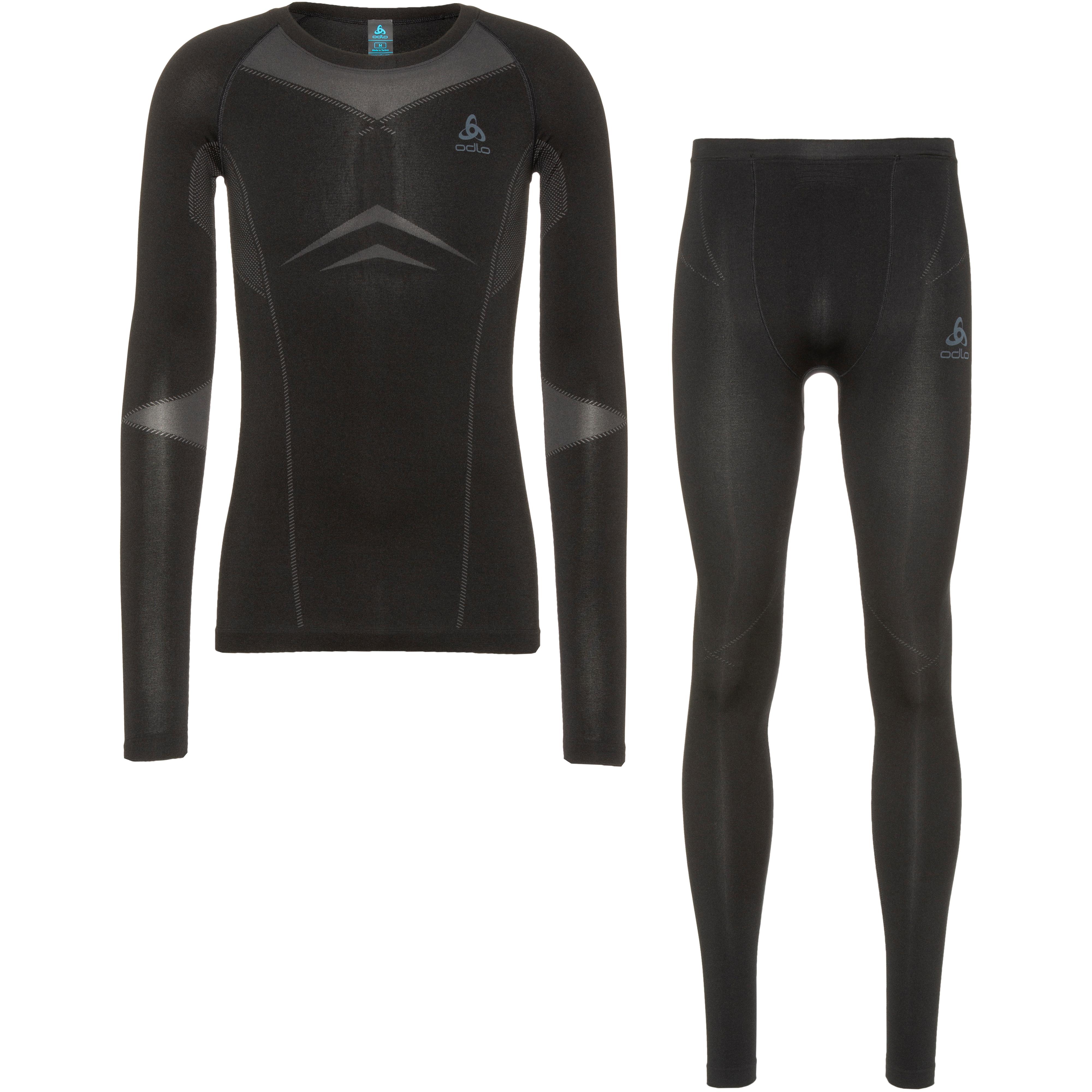 Odlo PERFORMANCE EVOLUTION LIGHT W&auml;scheset Herren - black-graphite grey