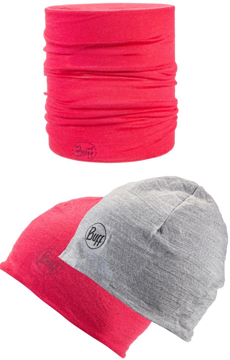 BUFF BUFF Lightweight Set M&uuml;tze und Schal Kinder - pink - 0 | SportScheck