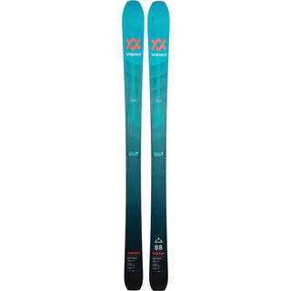 Völkl RISE ABOVE 88 FLAT Freeride Ski türkis-blau