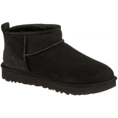 Rückansicht von Ugg Classic Ultra Mini Stiefel Damen black