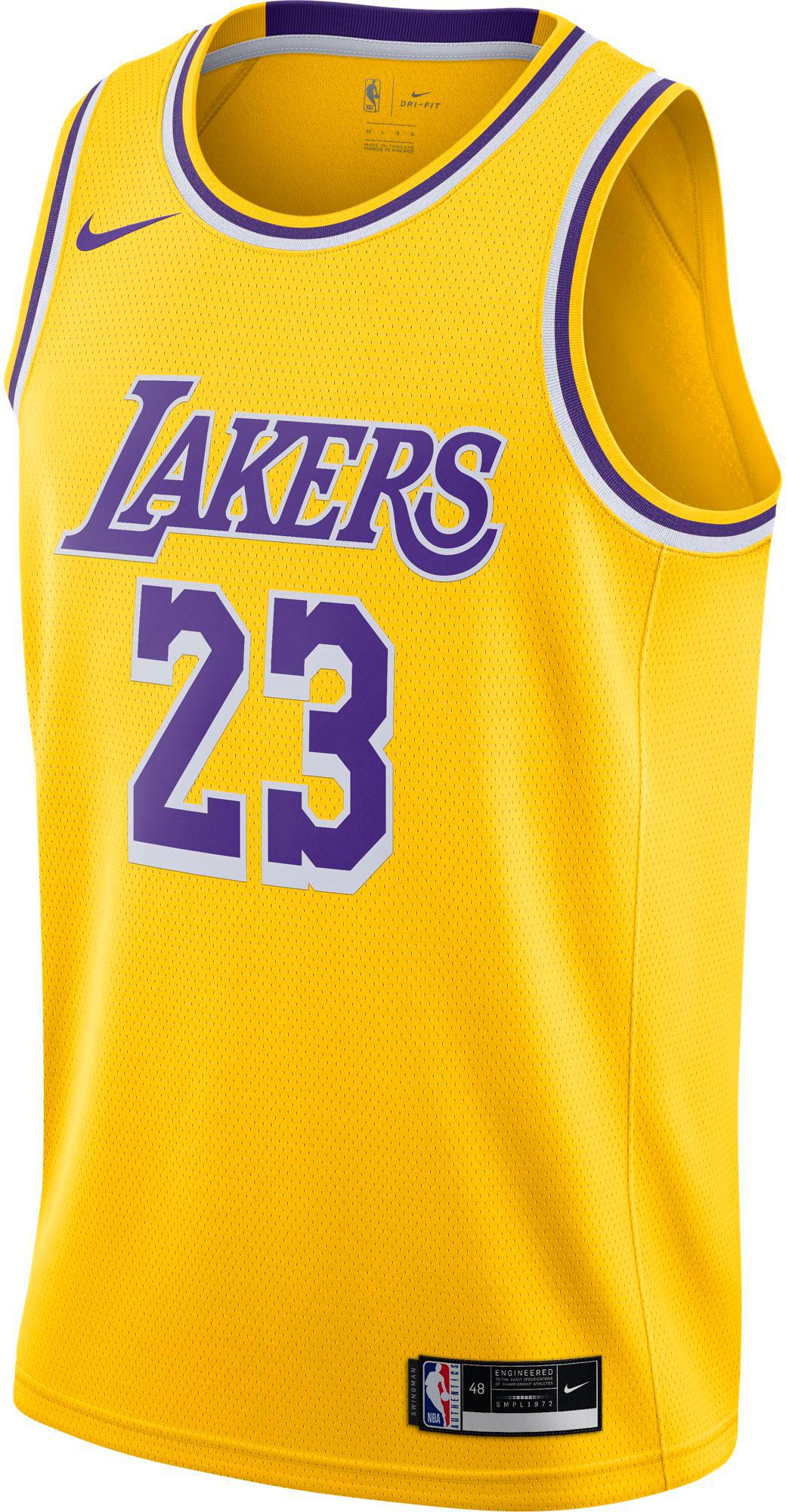 Los Angeles Lakers Nike Icon Authentic Jersey LeBron James-, 56% OFF